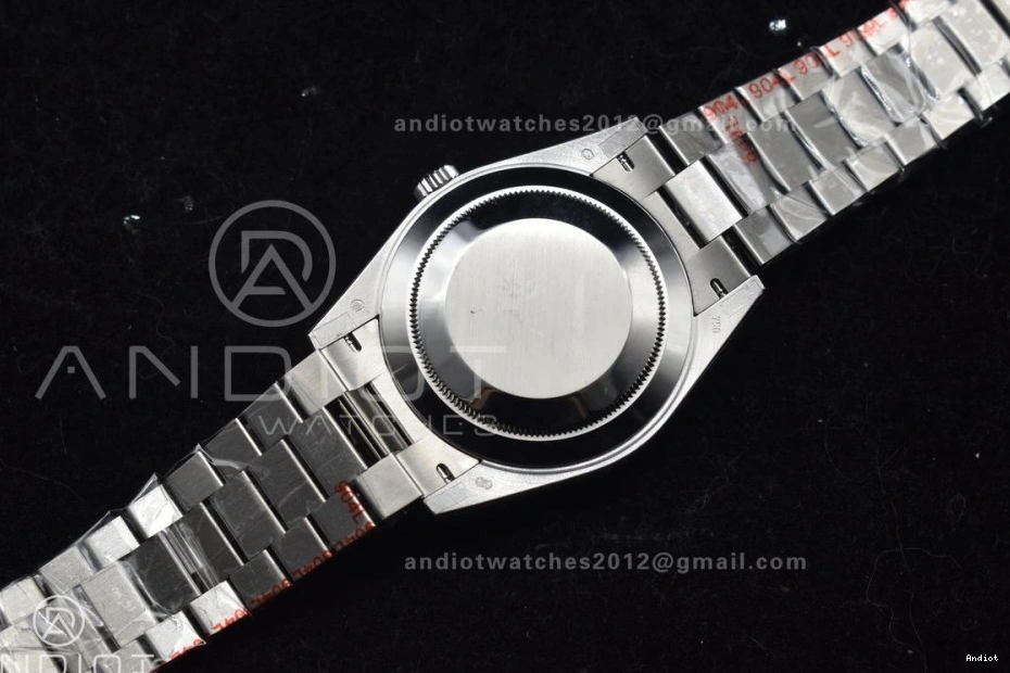 Bracelet 904L DayDate Steel President Dial A3255 40 V2 SS Blue GMF Stick On Ice 0329